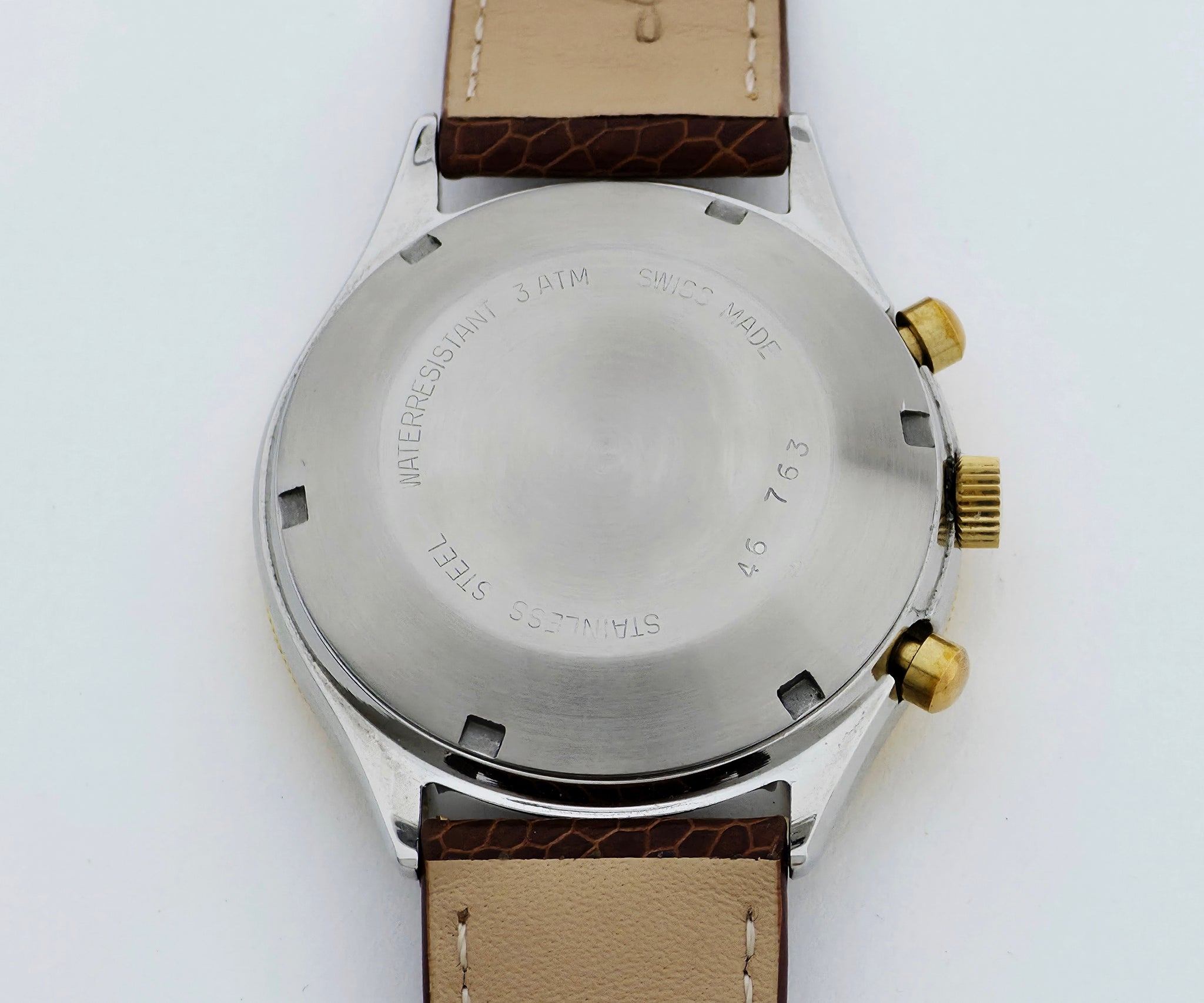 PRYNGEPS chronograph automatic Moonphase Cal.7758 Two-tone Men's watch 38mm