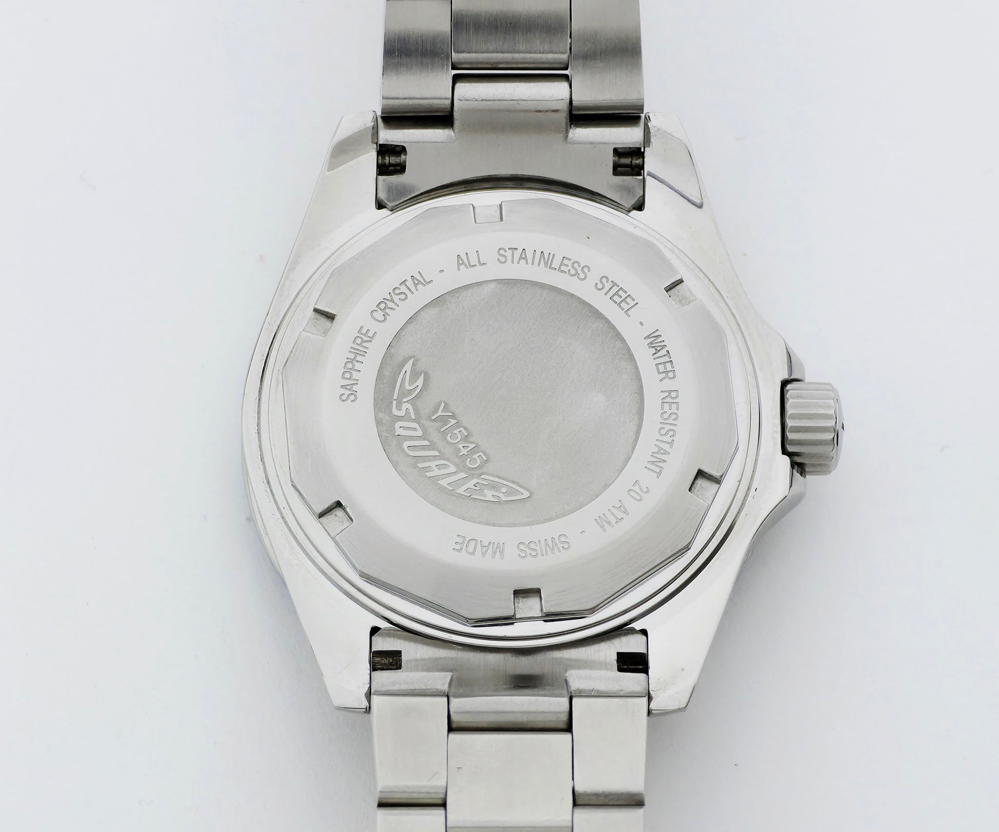 SQUALE Y1545 Automatic 20 ATM Diver's watch for men 40mm Steel case