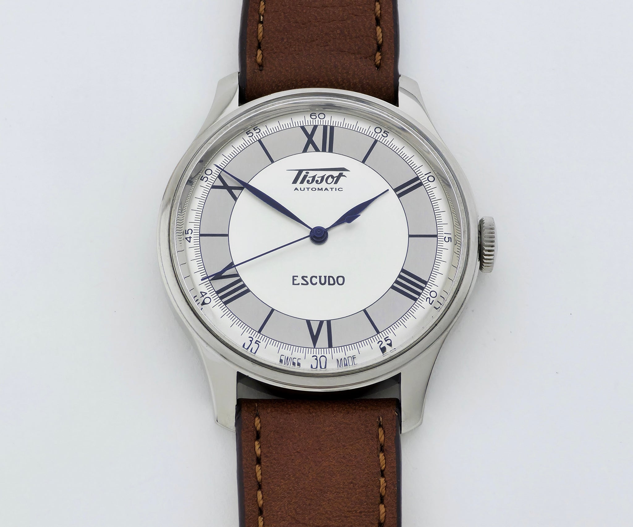 Limited TISSOT Heritage Sovereign 1 ESCUDO automatic 40mm Steel watch