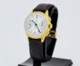 VALJOUX Cal.22 chronograph mechanical BASE 30 PULSATIONS, 36mm Steel & Gold plated