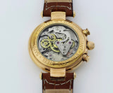 BURAN Poljot Basilika Moon Phase Chronograph Cal. 31679 Rose gold plated