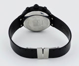 Eberhard Azzurra chronograph automatic Cal. 7757 Steel & Black PVD case 38mm Ref: 31700