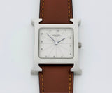 HERMES H Heure Unisex Watch HH1.510 Stainless steel case 26mm