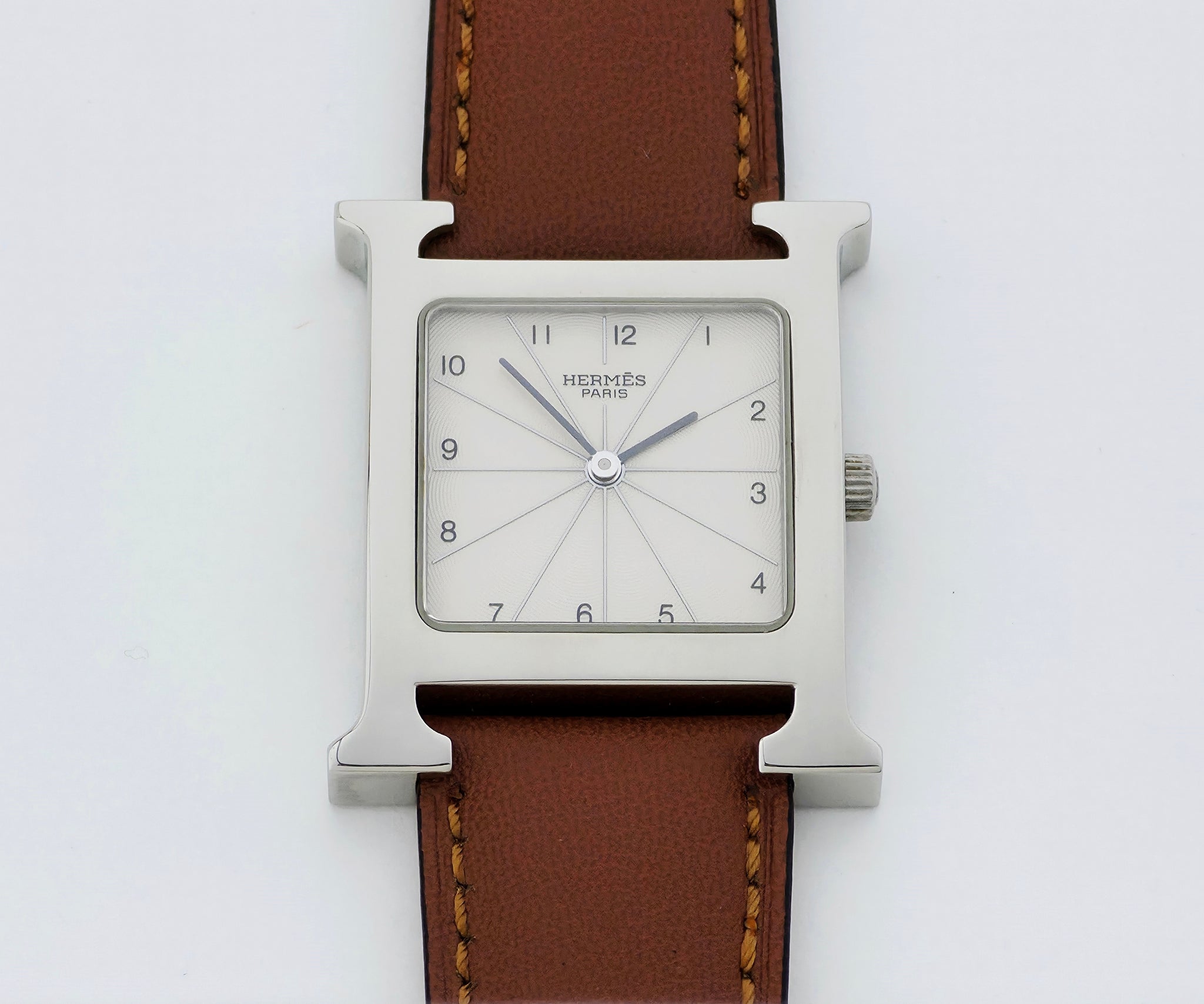 HERMES H Heure Unisex Watch HH1.510 Stainless steel case 26mm