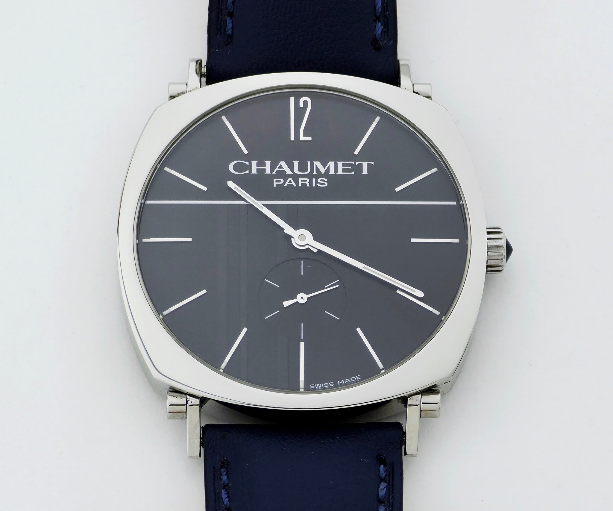 CHAUMET Paris Dandy Mechanical 38mm Stainless steel men's watch Ref: 1228