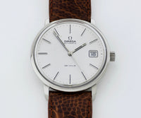 Vintage Omega De Ville TOOL.107 Automatic Cal. 1012 Steel case 36mm Ref : 166.0181