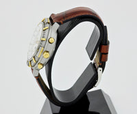 Lucien Rochat chrono automatic 7751 Full calendar, Moonphase. Steel & 18k Gold 42mm