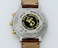 Lucien Rochat chrono automatic 7751 Full calendar, Moonphase. Steel & 18k Gold 42mm