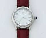 Ladies David Yurman Classic T717-S Quartz, 30mm Steel case, Pearl & diamond dial
