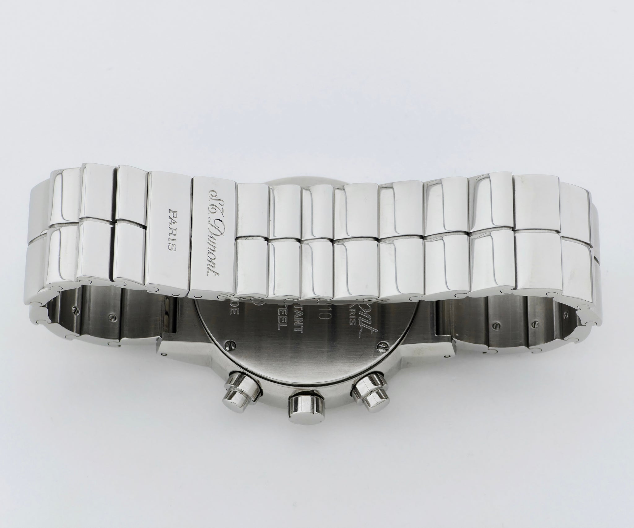 S.T. Dupont Paris Chronograph Quartz 40mm Stainless steel Men's Watch