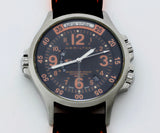 HAMILTON Khaki Air Race GMT automatic, H776650 Steel men's watch 42mm