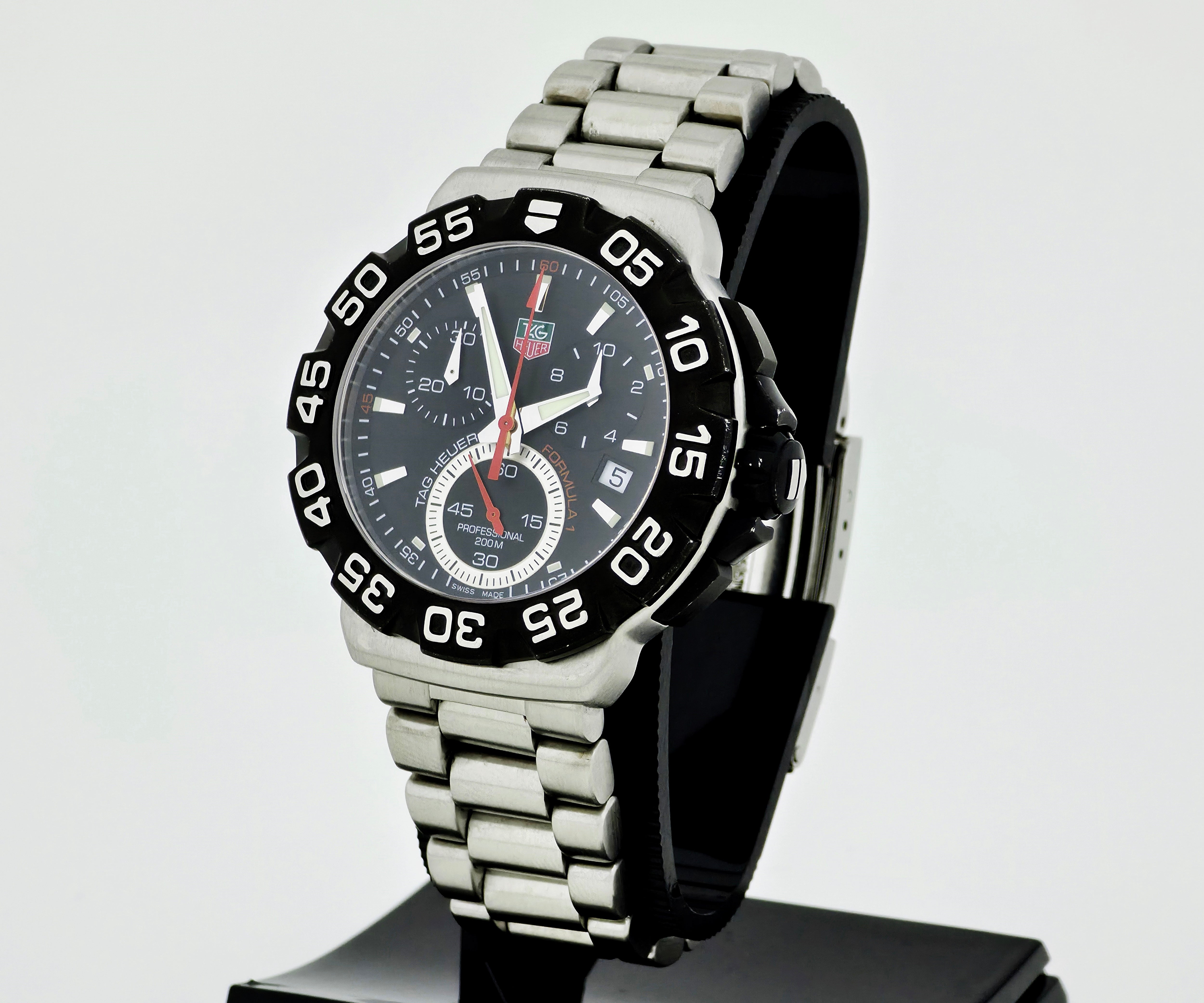 TAG Heuer Formula 1 Chronograph Quartz 41mm Steel Men's watch Ref
