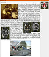 RAID MARINA 1945 FLOTTIGLIA MAS LEFT HANDED BLACK PVD STAINLESS STEEL 49MM CASE