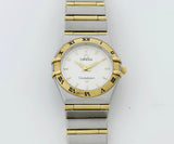 Ladies OMEGA Constellation Quartz 25mm Steel & 18k Gold Ref: 795.1202