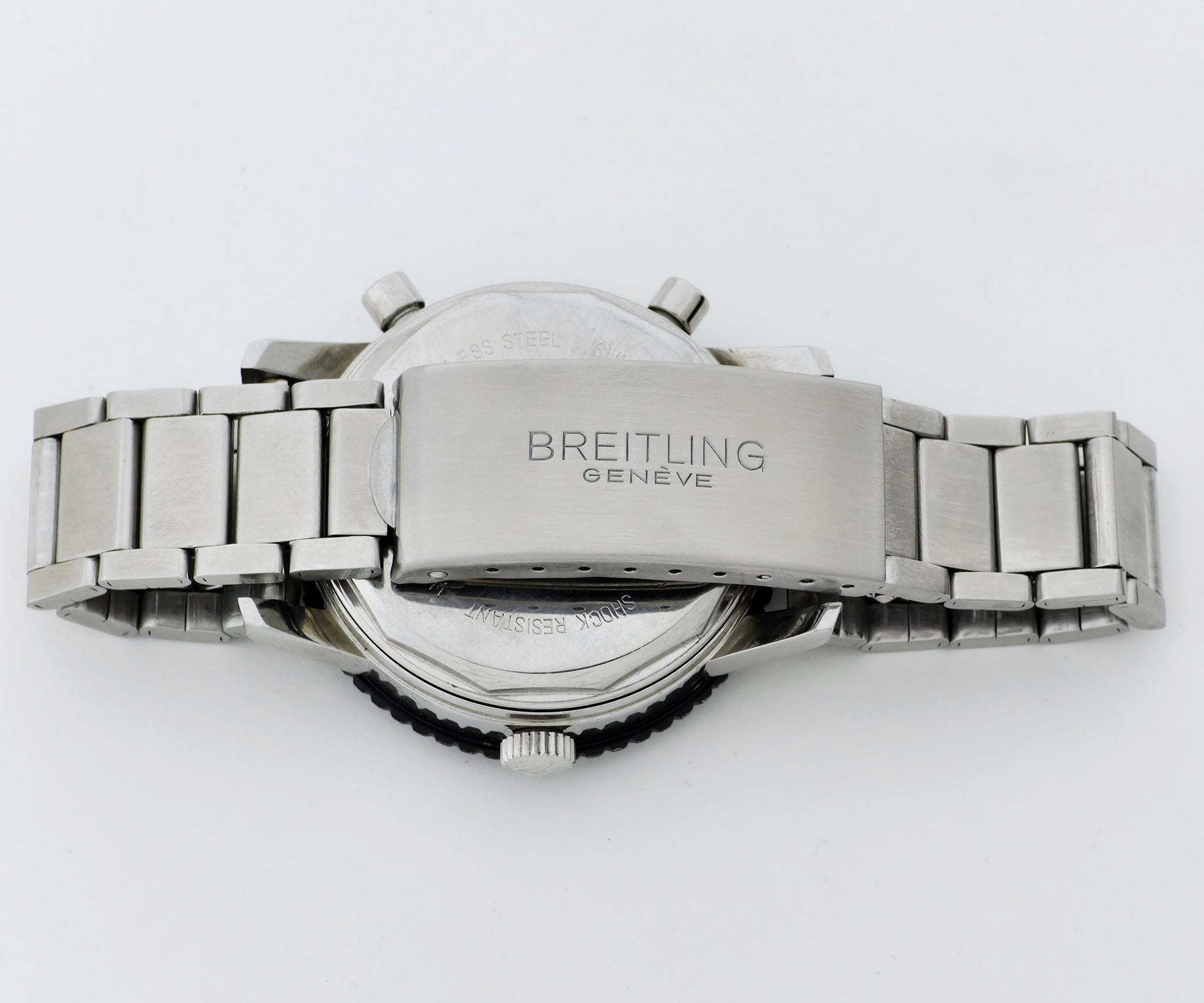 Vintage BREITLING Chrono-matic Valjoux Cal.12  Automatic 40mm steel Ref: 2110 Panda dial