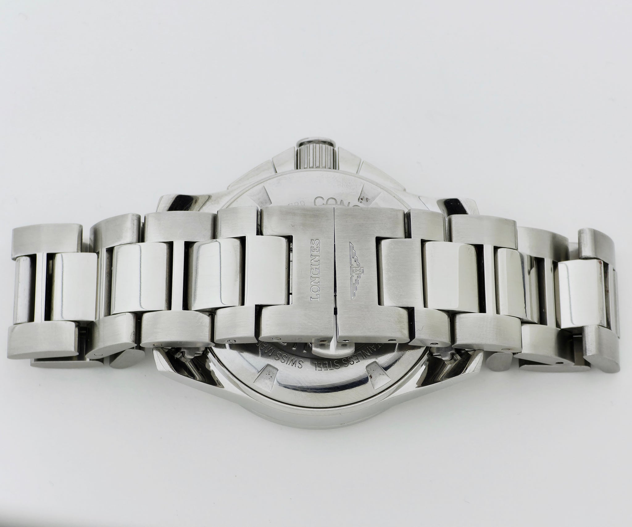 Longines Conquest Chronograph Quartz 41mm Steel Diver's watch L3.700.4
