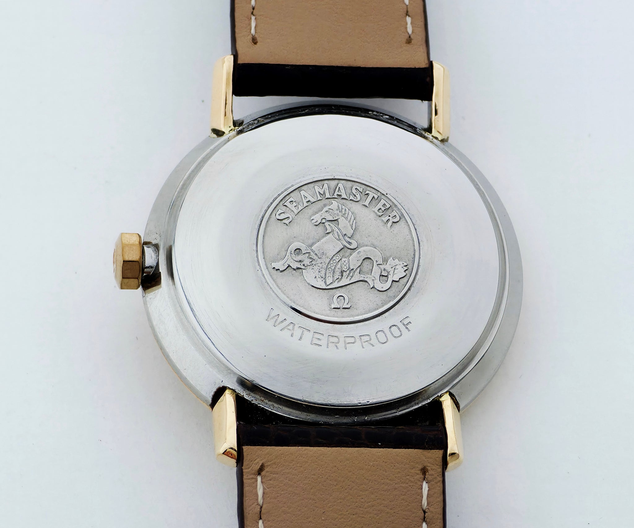 Vintage OMEGA Seamaster De Ville Automatic Cal. 564 Steel & 18k Rose Gold 34mm case Ref: 166.020