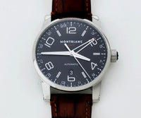 MONTBLANC TimeWalker GMT Automatic 42mm Steel Men's watch Ref: 7081
