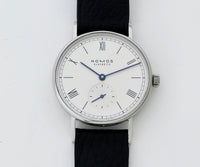 NOMOS Glashutte Ludwig Mechanical Cal. 7001 Steel case 33mm Ref: 244 / 201