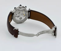 Cartier Pasha Chronograph Automatic Cal. 205 Steel case 38mm Ref: 2113