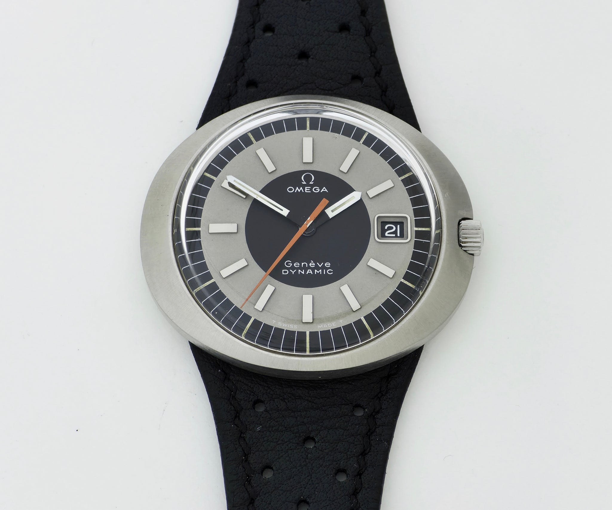 1970s Omega Dynamic TOOL 107 Mechanical Cal. 613 Steel case Ref: 135.033