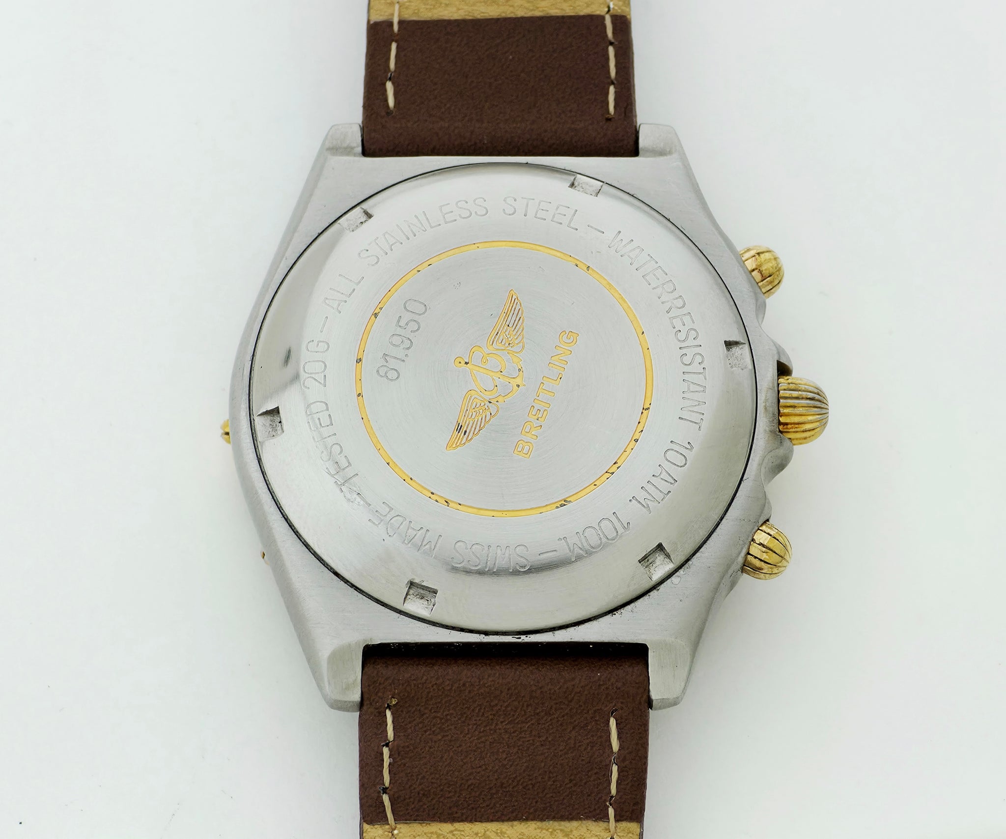 Breitling Chronomat Chronograph Automatic Gold & Steel 39mm Men's watch 81.950
