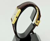 Cartier Must-de Tank Louis Quartz, 925 Silver & Gold Plated Unisex watch Ref: 2413