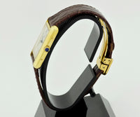 Cartier Must-de Tank Louis Quartz, 925 Silver & Gold Plated Unisex watch Ref: 2413