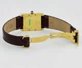 Cartier Must-de Tank Louis Quartz, 925 Silver & Gold Plated Unisex watch Ref: 2413