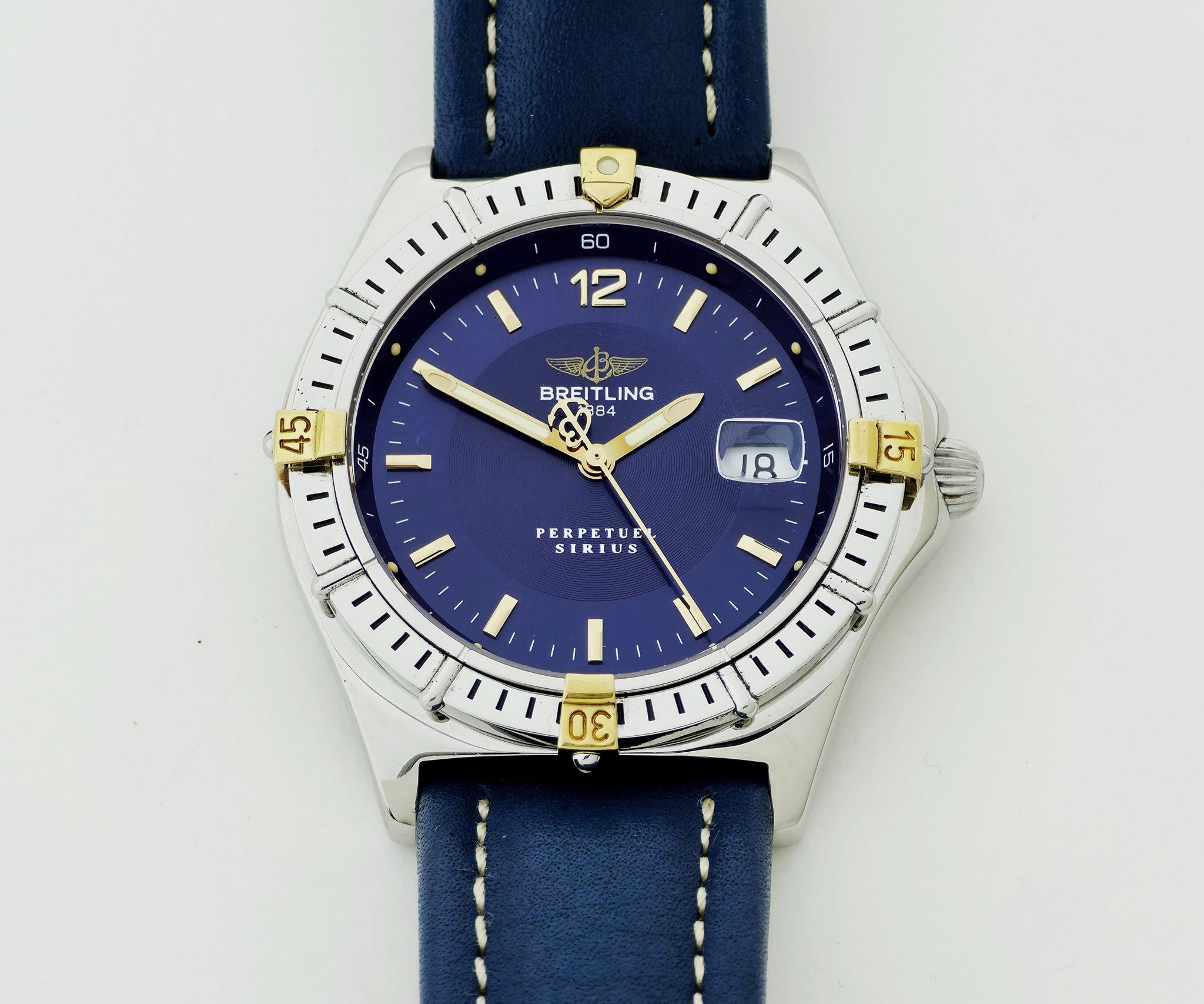 BREITLING Sirius Perpetual calendar Quartz, 36mm Gold & Steel Unisex watch B62011