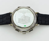 Vintage Eberhard & Co Chronograph mechanical Cal. 310-8. 925 Silver case 38mm Ref: 31008