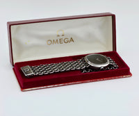 Vintage Omega De Ville mechanical Cal. 625 Jeux d'Argent 925 Silver case Ref. 8390