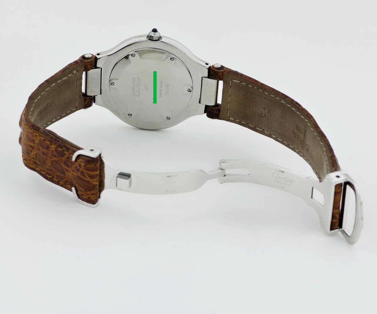 Cartier Must De 21 Quartz, Two-tone Unisex watch Ref: 9011
