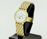 Raymond Weil Fidelio 2000 Quartz, Moon Phase 18K Gold Electroplated