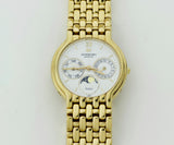 Raymond Weil Fidelio 2000 Quartz, Moon Phase 18K Gold Electroplated