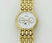 Raymond Weil Fidelio 2000 Quartz, Moon Phase 18K Gold Electroplated