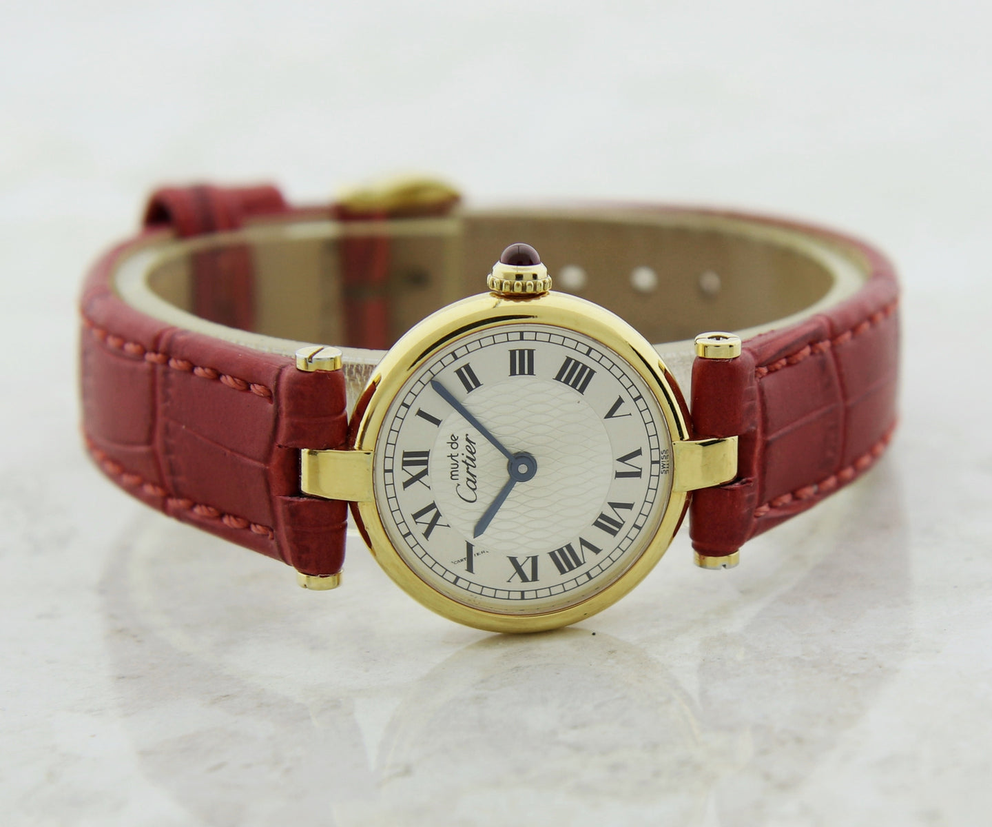 Ladies Cartier Must de Vermeil quartz, 925 Silver & Gold plated Limited 1847-1997