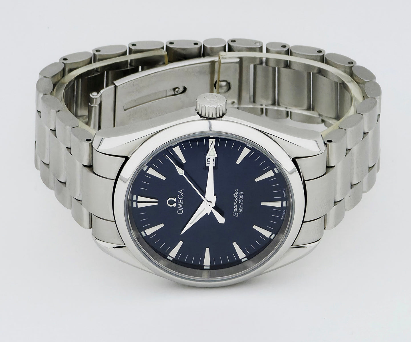 OMEGA Seamaster Aqua Terra Quartz 39mm Steel Men's watch Ref. 196.1113