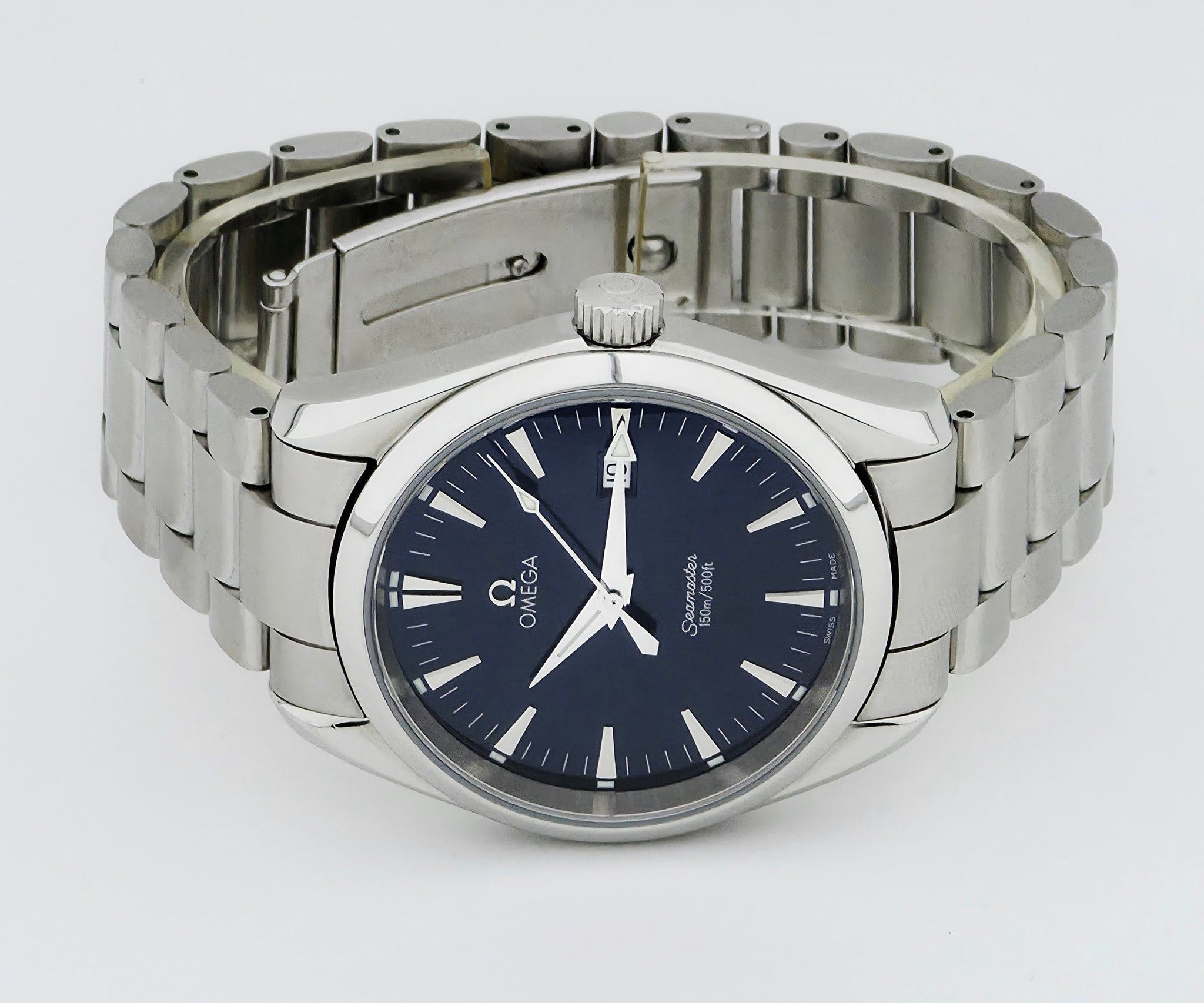 OMEGA Seamaster Aqua Terra Quartz 39mm Steel Men's watch Ref. 196.1113