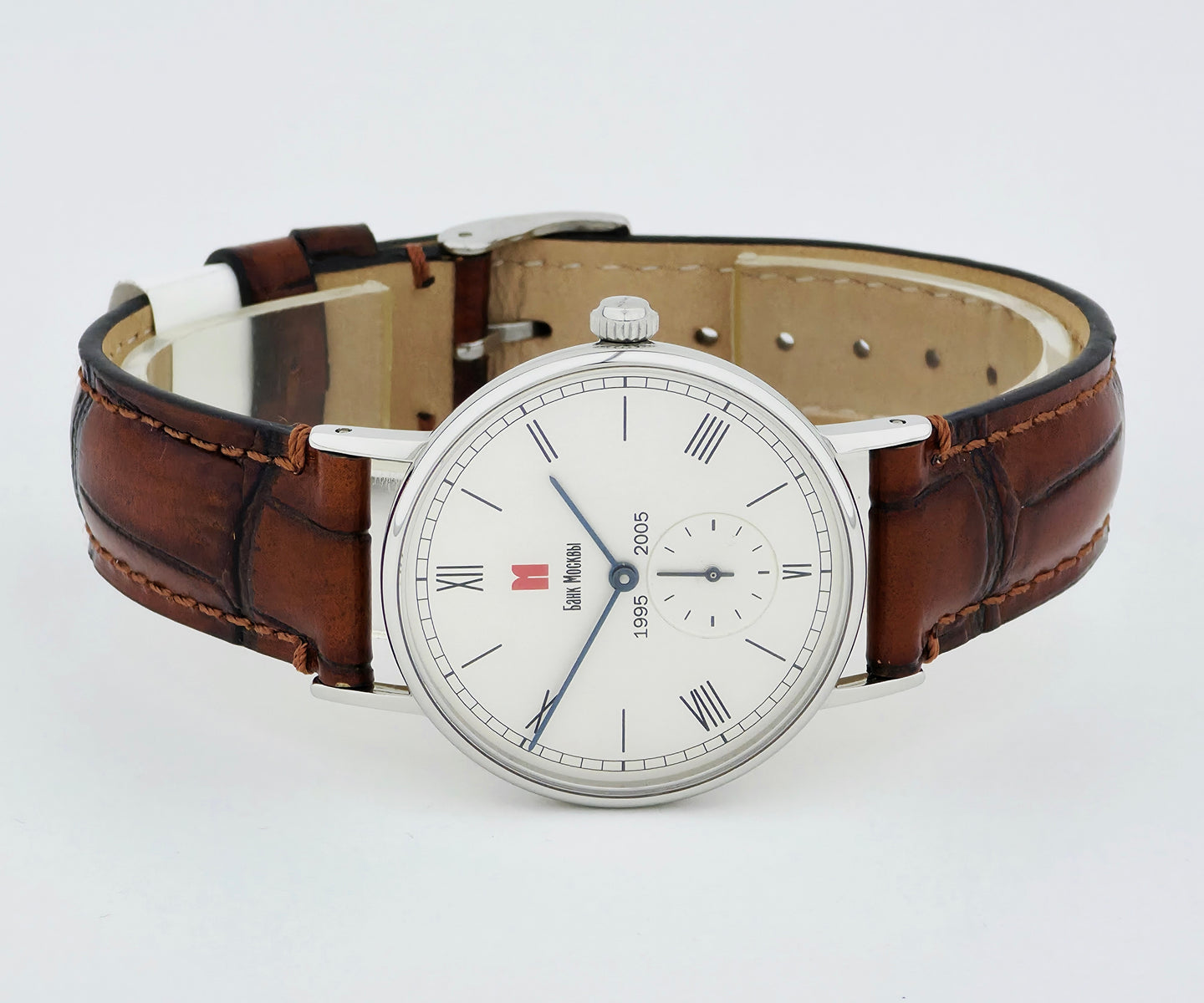 NOMOS Glashutte Bank Moscow Mechanical 35mm Steel Limited edition ** / 200
