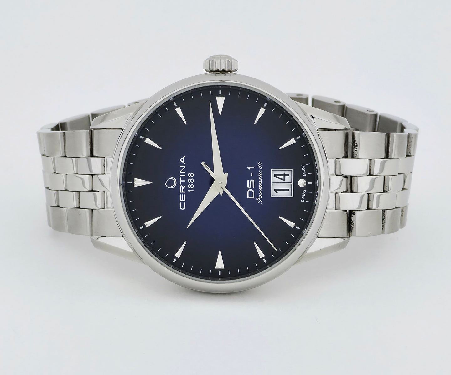 Certina DS-1 Powermatic 80 Automatic, 41mm Steel Men's Watch Ref: C029426A