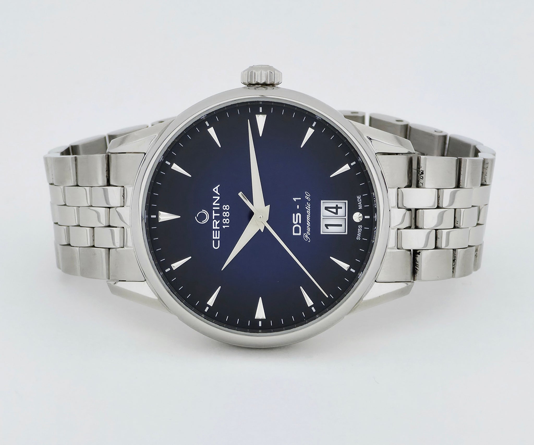Certina DS-1 Powermatic 80 Automatic, 41mm Steel Men's Watch Ref: C029426A