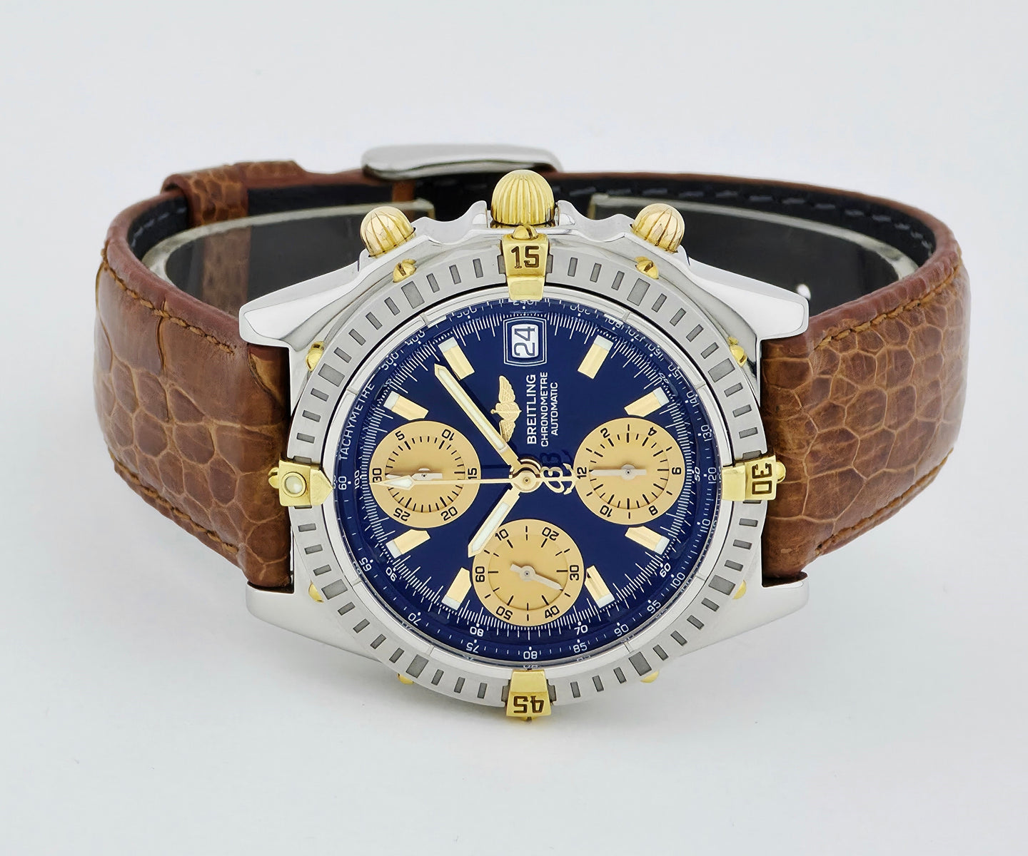 BREITLING Chronomat Chronograph Automatic 40mm 18k Gold & Steel Men's watch B13352