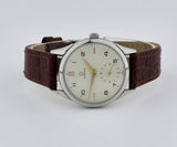 Vintage OMEGA mechanical Cal.265 Stainless steel 35.5mm Men's watch Ref: 2605-3