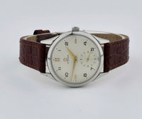 Vintage OMEGA mechanical Cal.265 Stainless steel 35.5mm Men's watch Ref: 2605-3