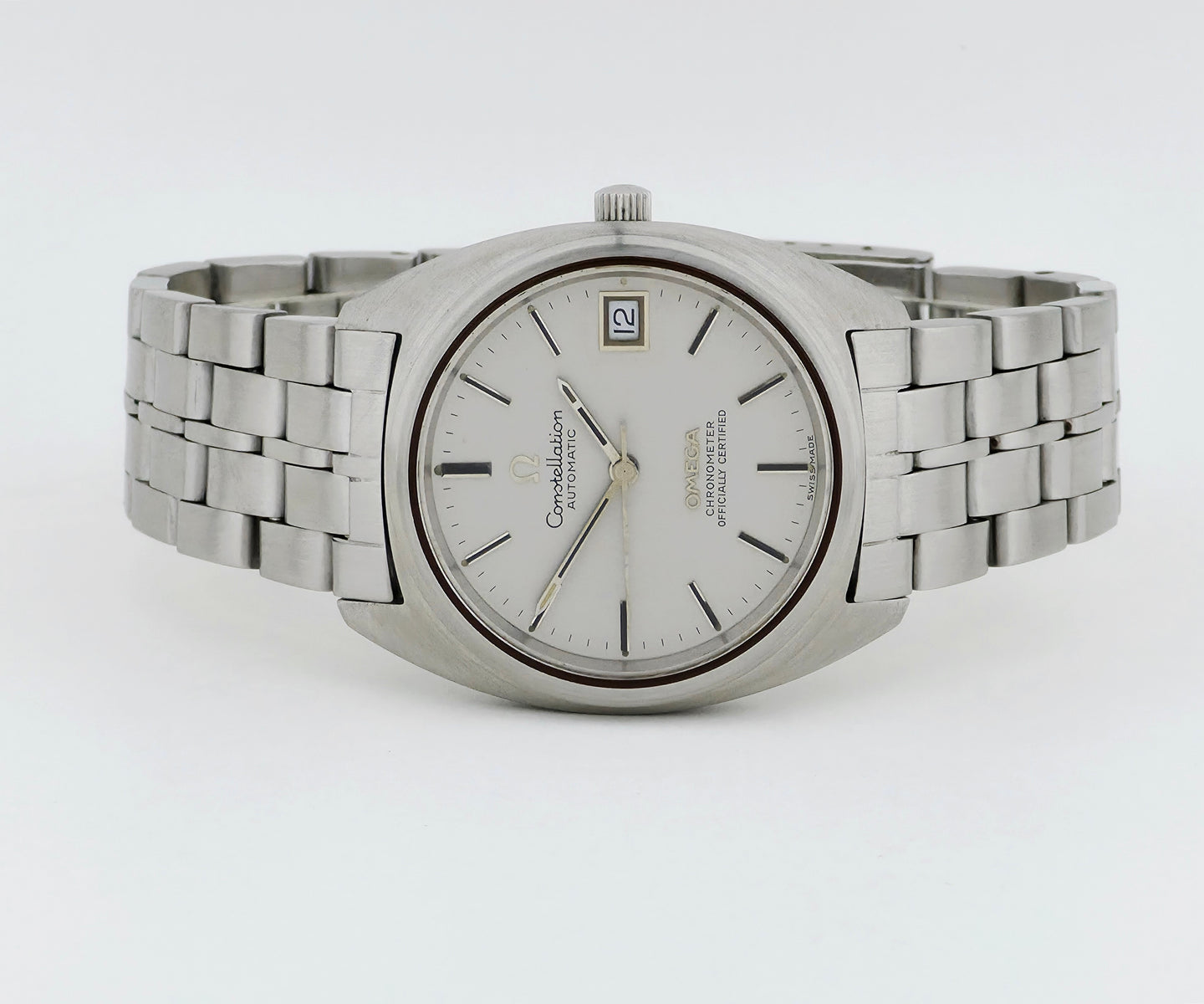1970s OMEGA Constellation chronometer Automatic Cal. 1011 Steel case 35mm Ref: 168.0056
