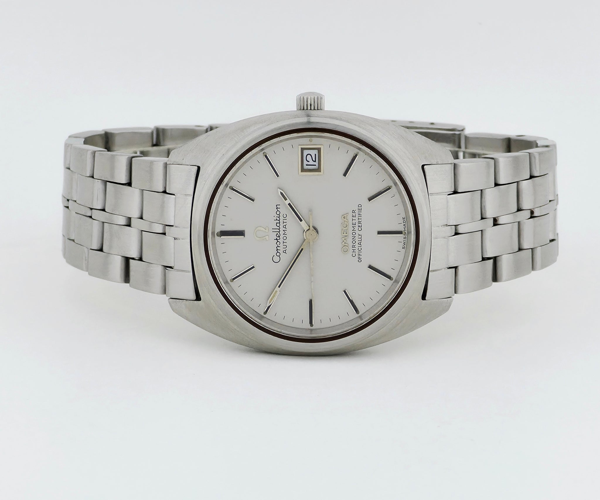 1970s OMEGA Constellation chronometer Automatic Cal. 1011 Steel case 35mm Ref: 168.0056