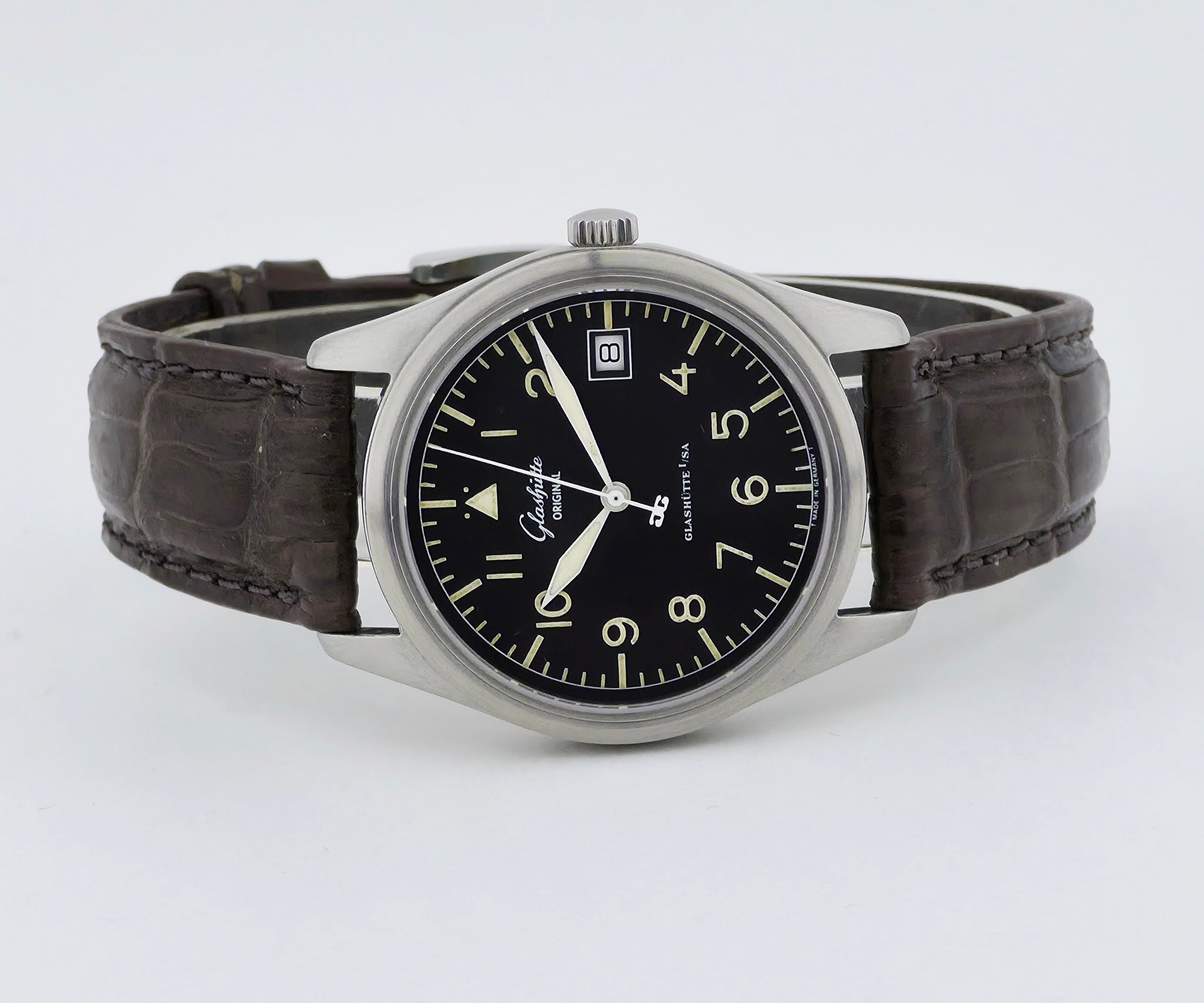 Glashütte Original Navigator Automatic Cal. GUB 10-30 Steel case 36mm 10-33-07-07-04