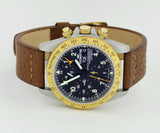 FORTIS Official Cosmonauts Chronograph Lemania 5100 Two tone 38mm case 602.60.142