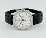 1940s Swiss Chronographe mechanical Excelsior Park 4.  Steel case 35.5mm